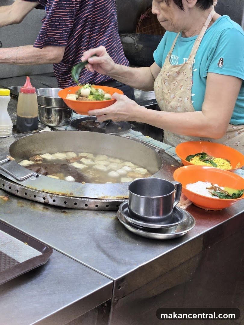 Food stall preparation