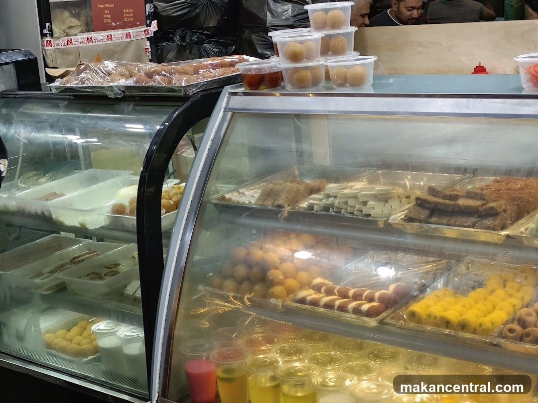 Food stall interior