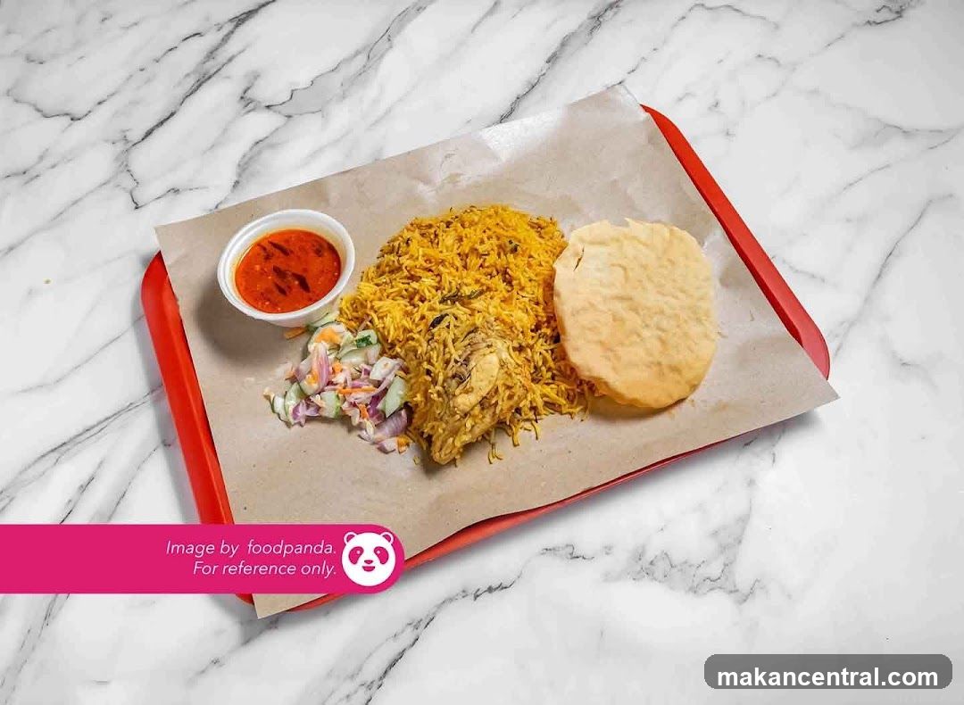 Food Presentation on Tray