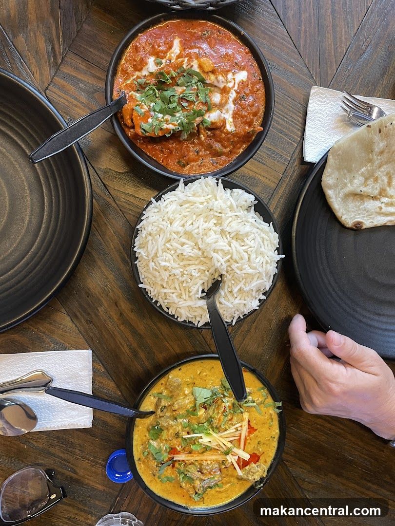 Tabletop Indian Cuisine