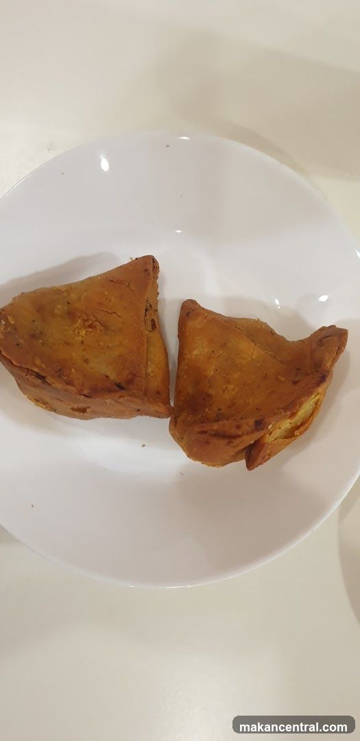 Samosas on Plate
