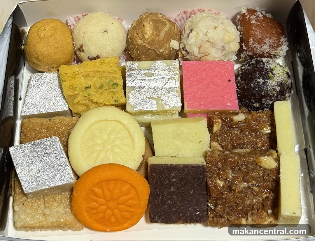 Assortment of Indian Sweets