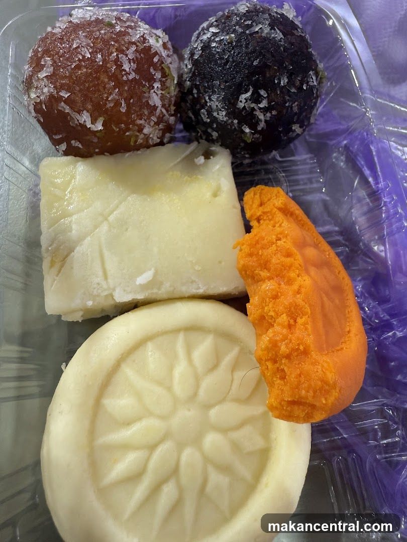 Assortment of Indian Sweets
