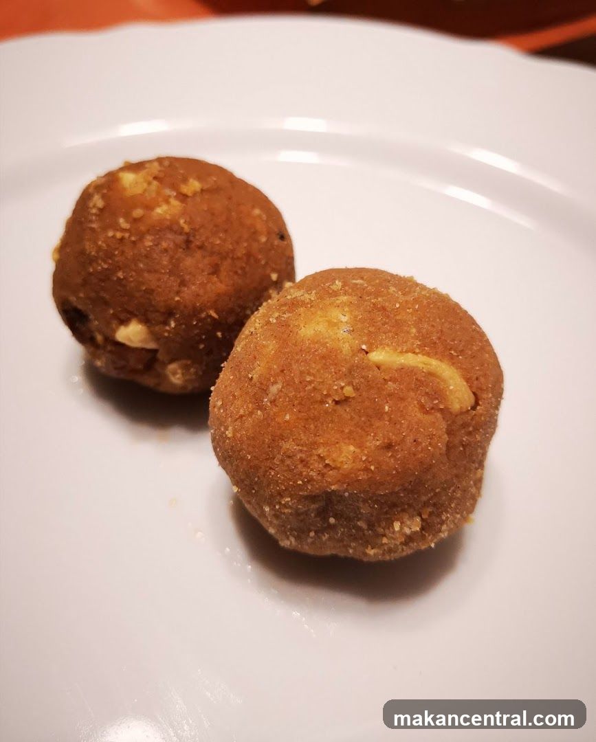 Two Laddoos on a Plate