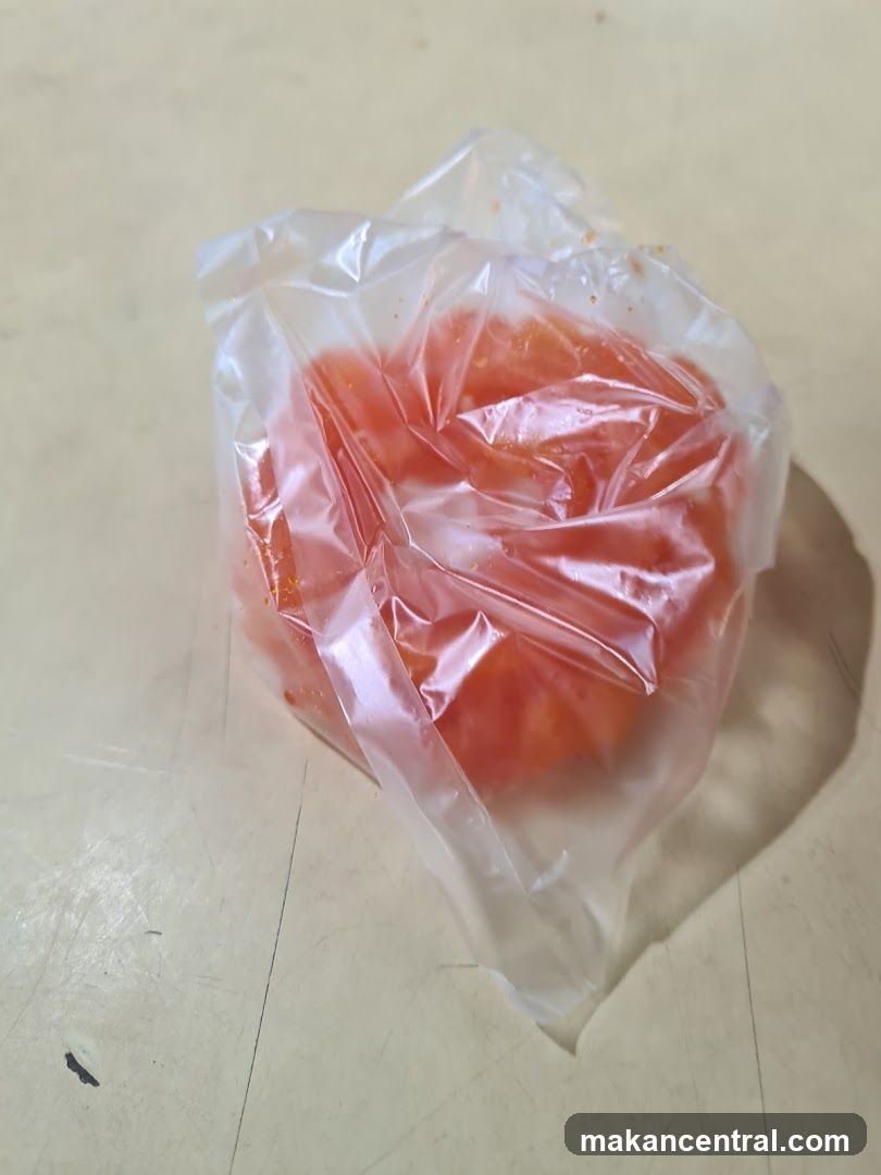 Food in Plastic Bag