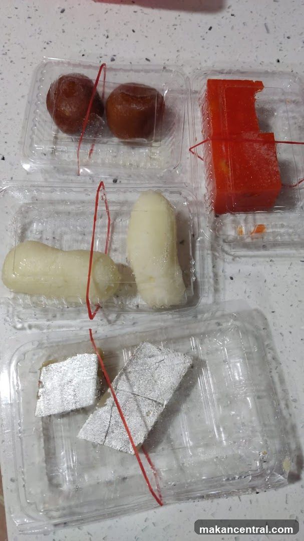 Assortment of Indian Sweets