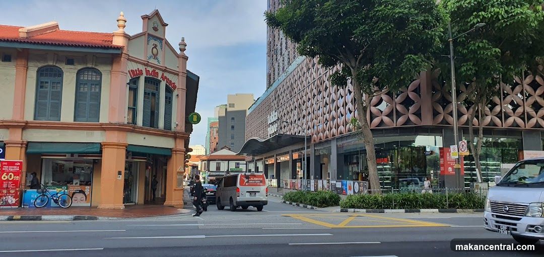 Street Scene with Buildings and Vehicles