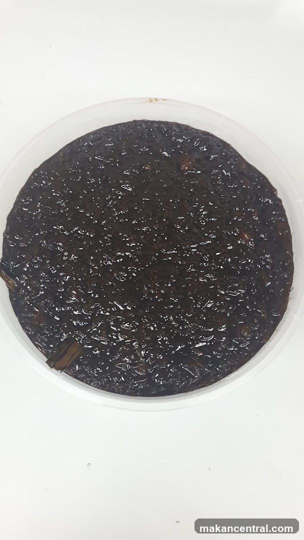 Dark Food in Container