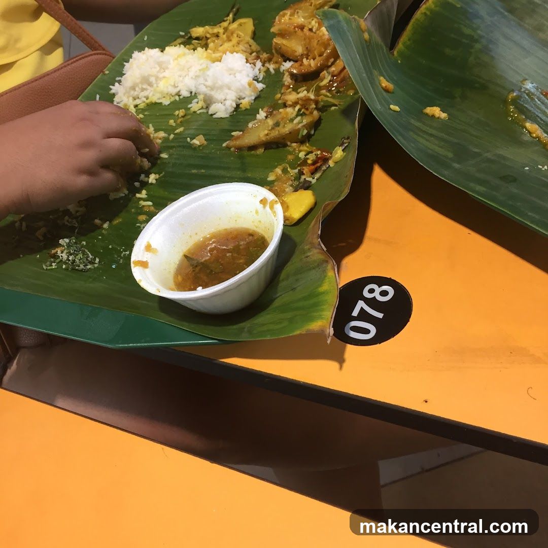 Meal on Banana Leaf