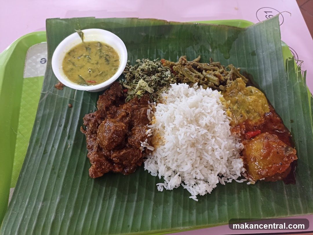 Rice plate with various dishes