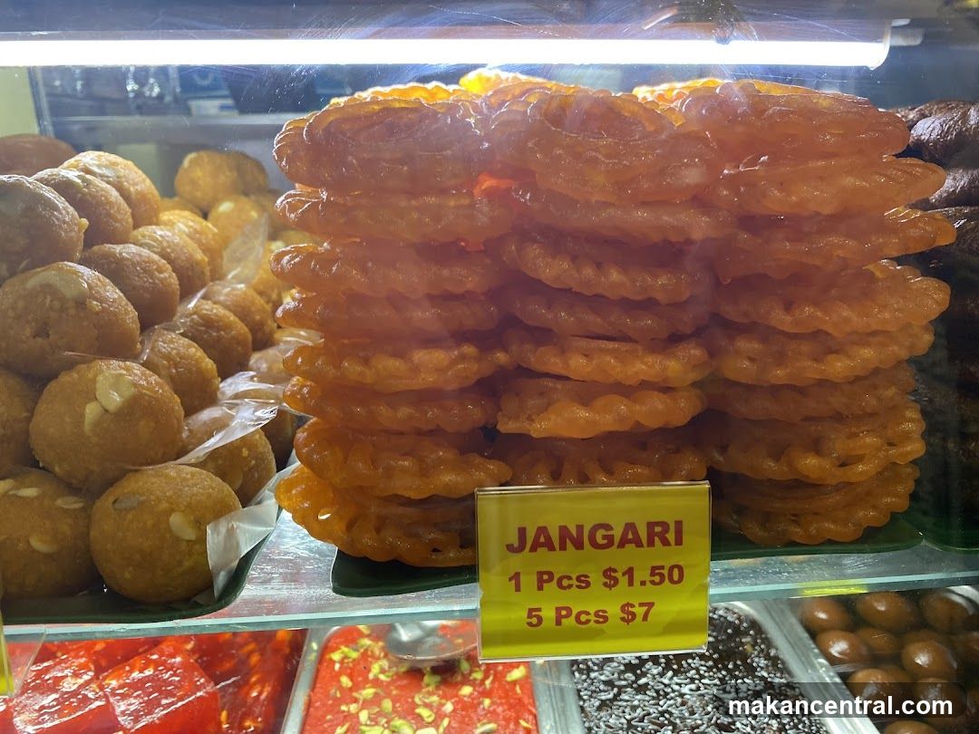 Indian Sweets Display