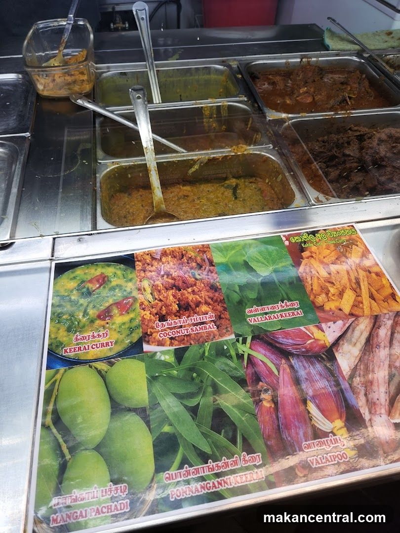 Food Display with Menu Images