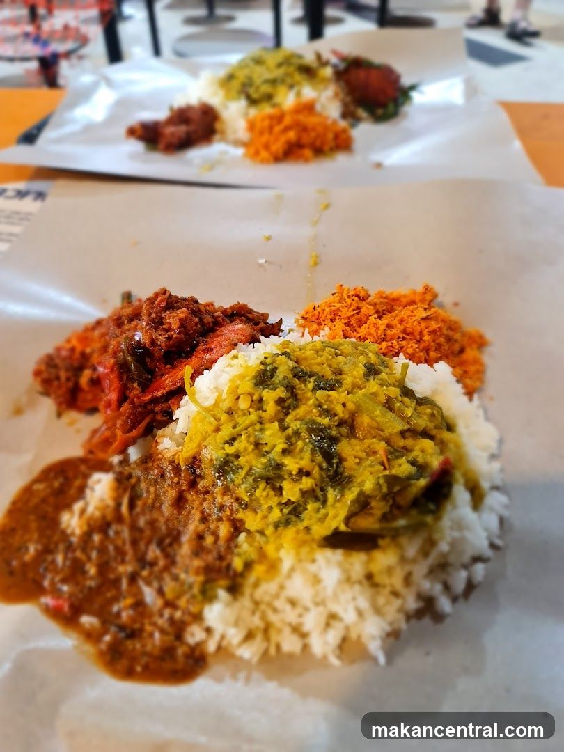 Rice dishes with various toppings