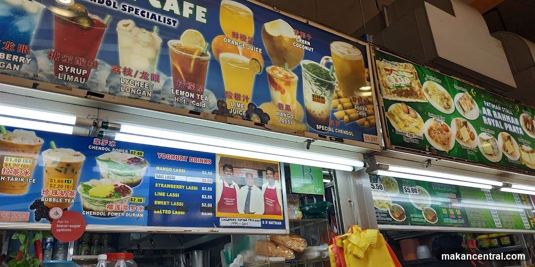 Food and Drink Stall Menu
