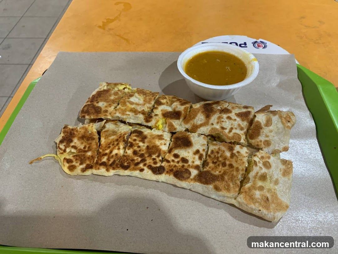 Roti Prata with Curry