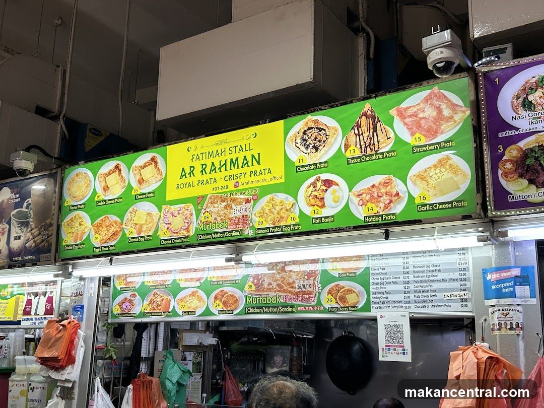 Food Stall Menu