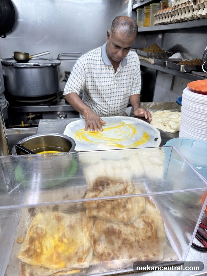 Roti Canai Preparation