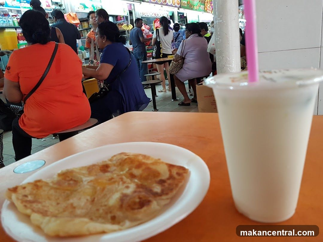 Roti Prata and Drink