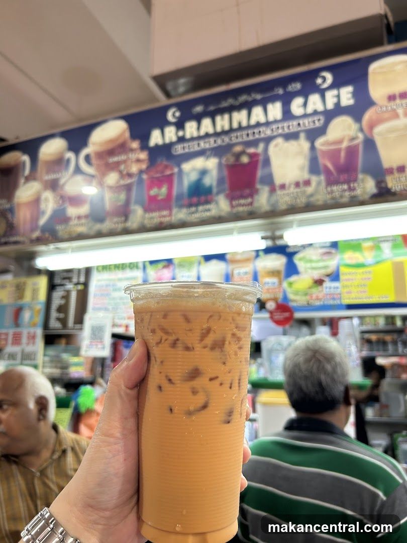 Iced Thai Tea at Ar-Rahman Cafe
