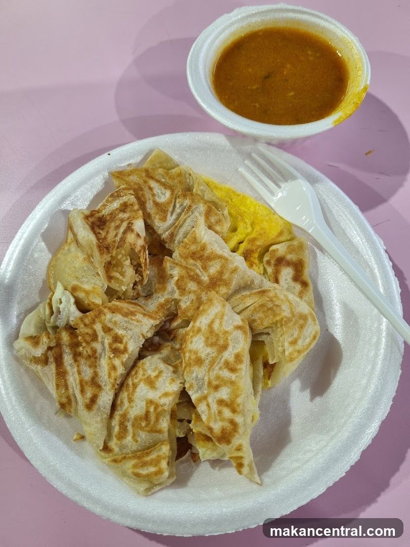 Roti Canai with Curry