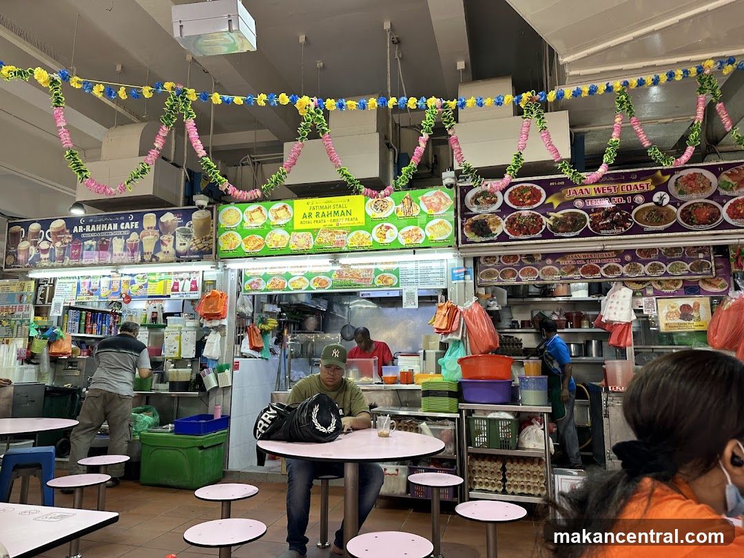 Food Stalls in a Market