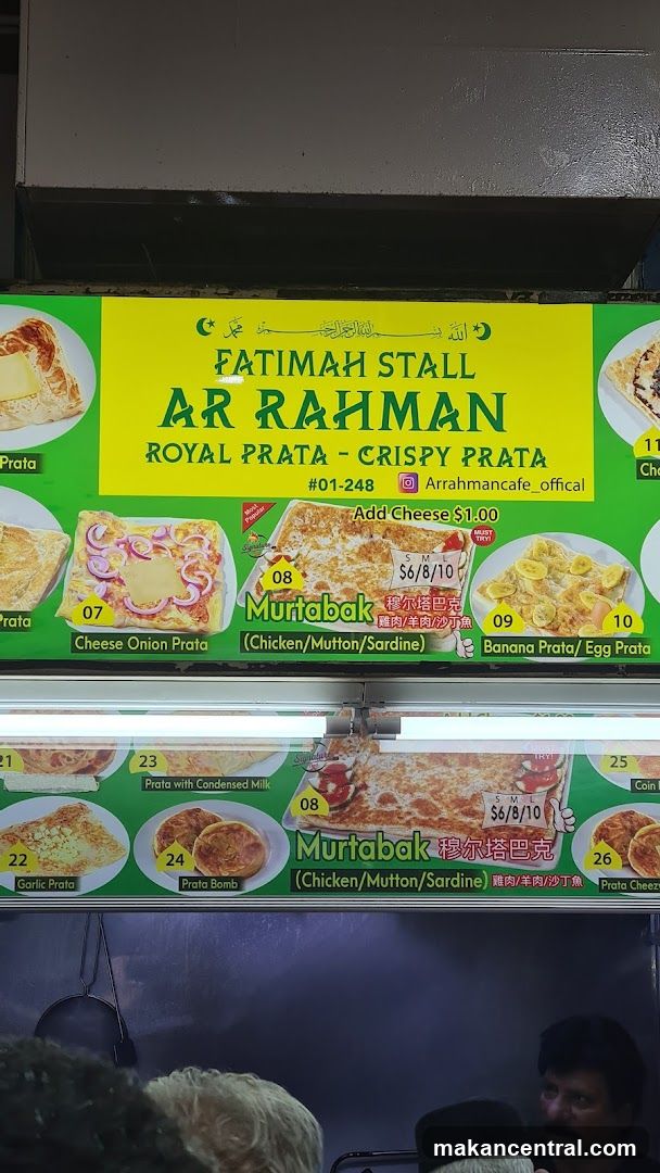 FATIMAH STALL AR RAHMAN ROYAL PRATA - CRISPY PRATA