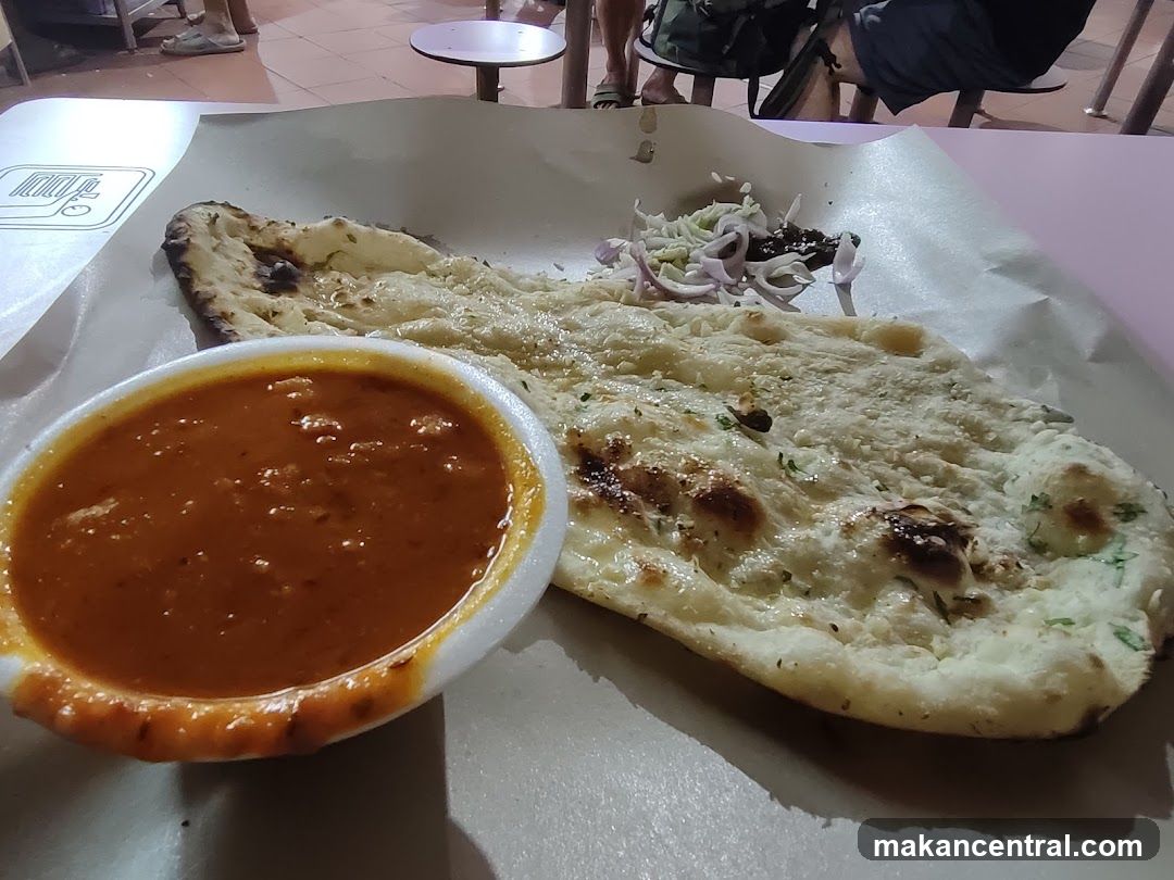 Naan with Curry