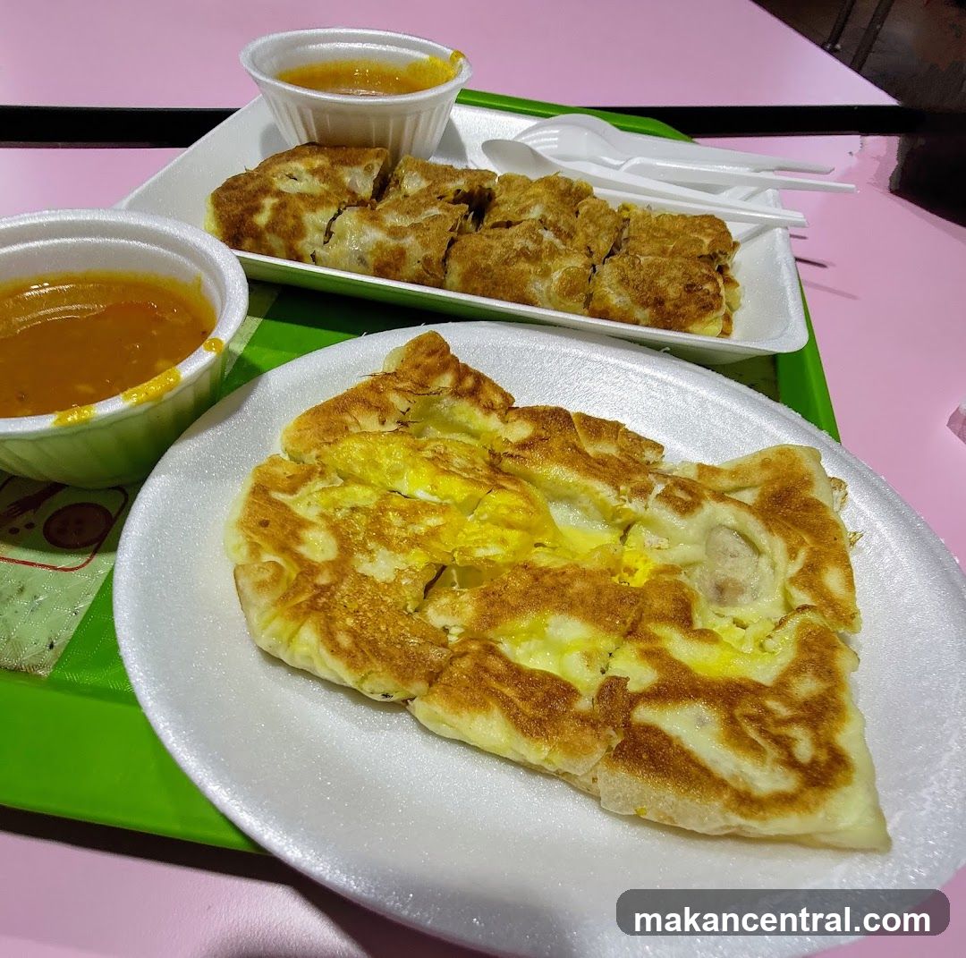 Roti Canai with Curry