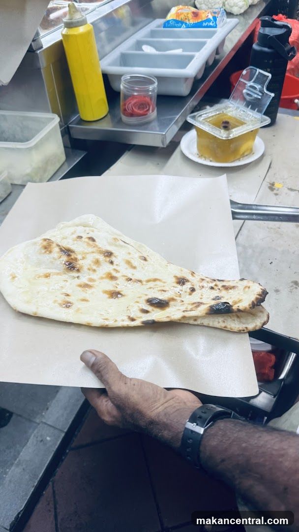 Freshly Baked Naan Bread