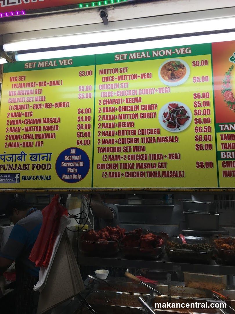 Set Meal Menu