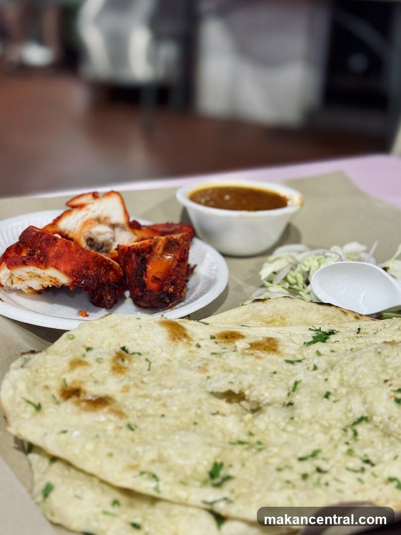 Tandoori Chicken with Naan