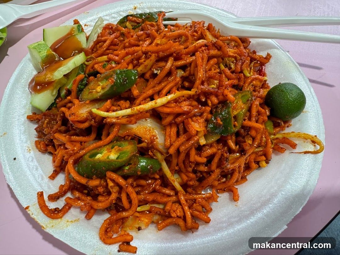 Spicy Noodles with Cucumber and Lime