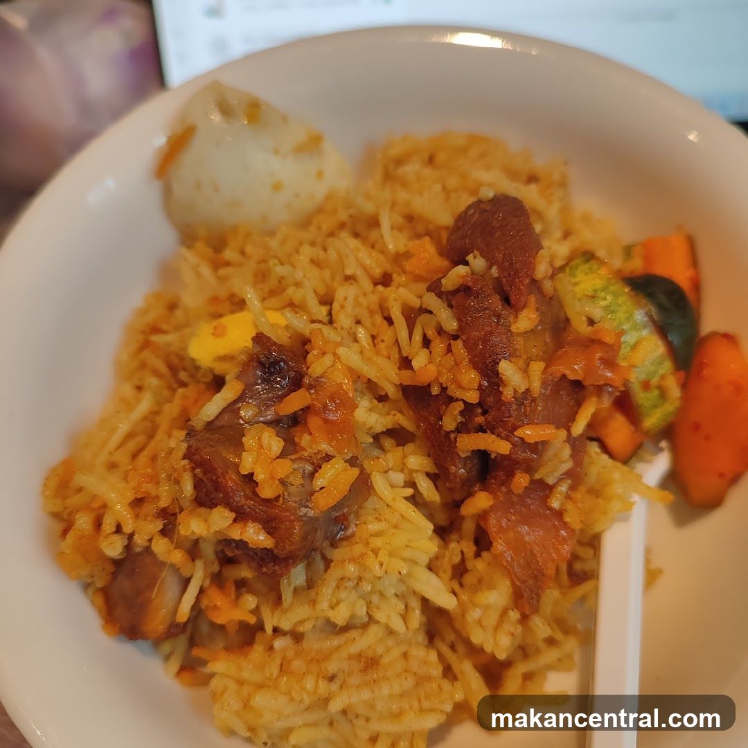 Lamb Biryani with Vegetables