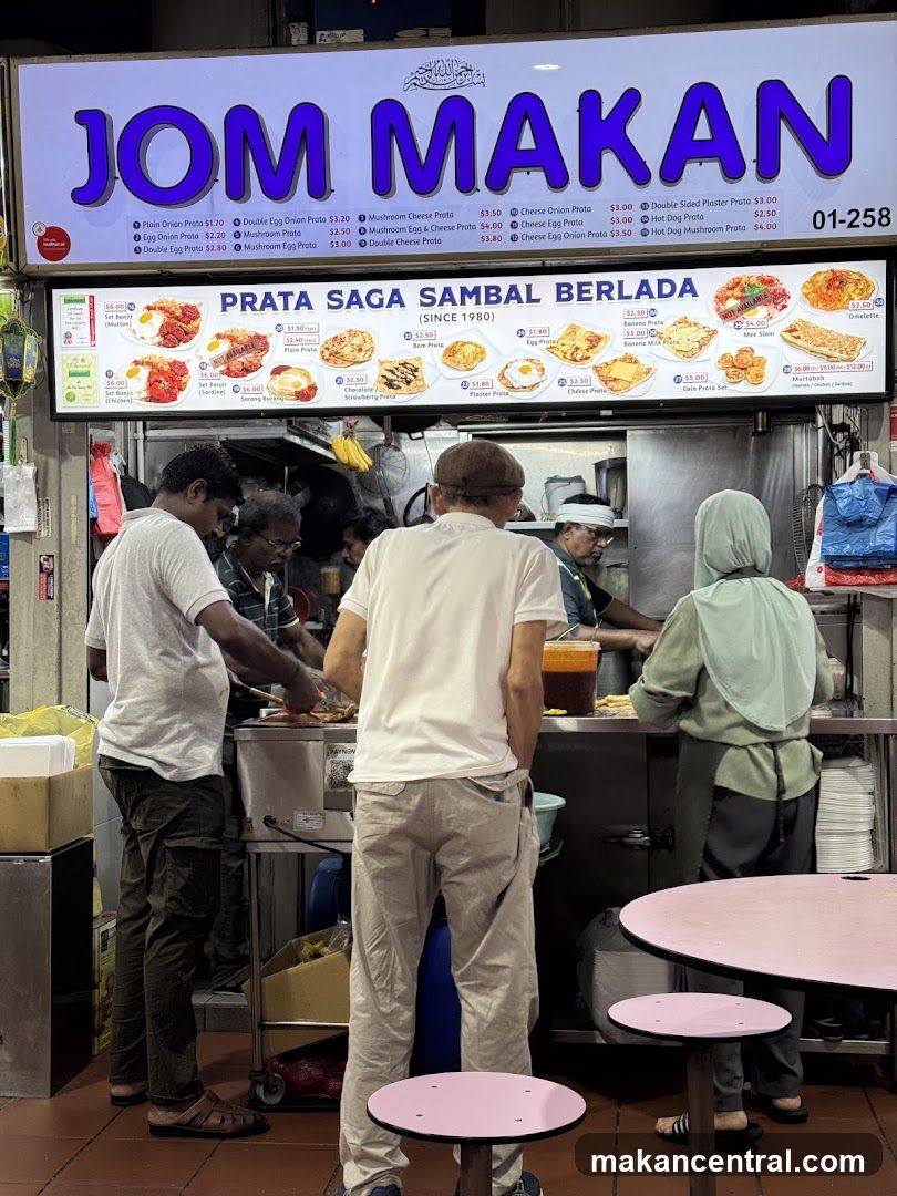 Jom Makan: Prata Saga Sambal Berlada
