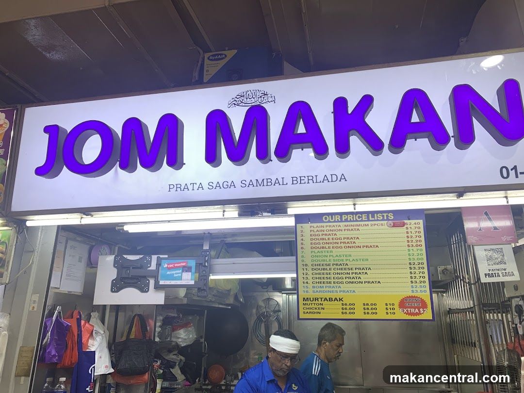 Jom Makan: Prata Saga Sambal Berlada