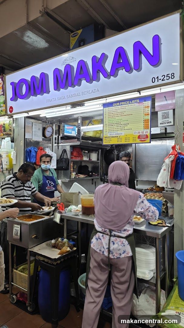 Jom Makan: Prata Saga Sambal Berlada
