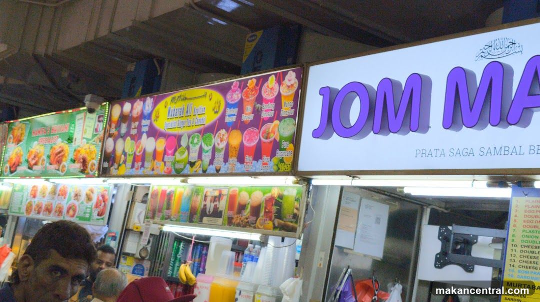 Food Stall with Menu Boards