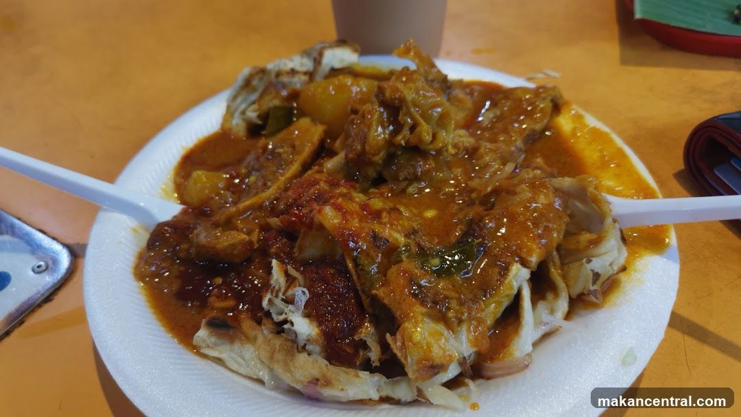 Roti Canai with Curry