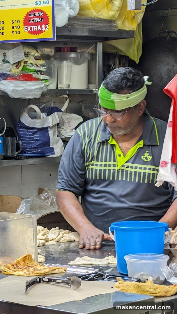 Man preparing food