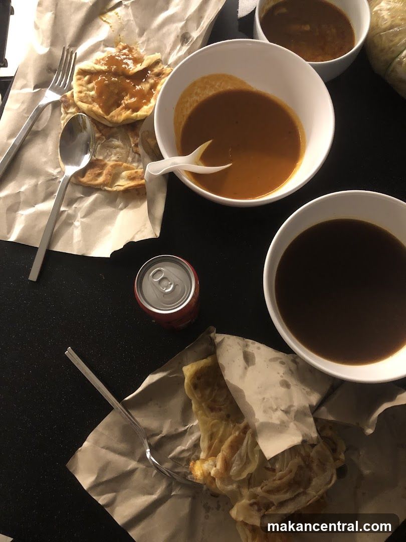 Roti Canai and Curry