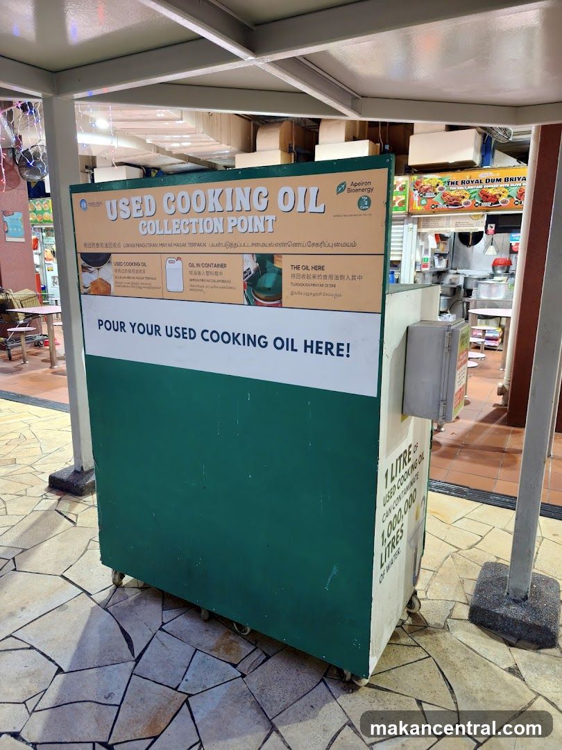 Used Cooking Oil Collection Point