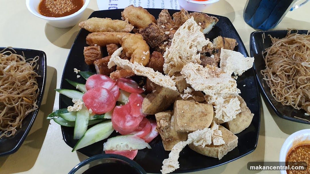 Assorted Fried Snacks and Noodles