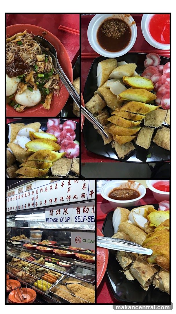 Collage of Food and Menu