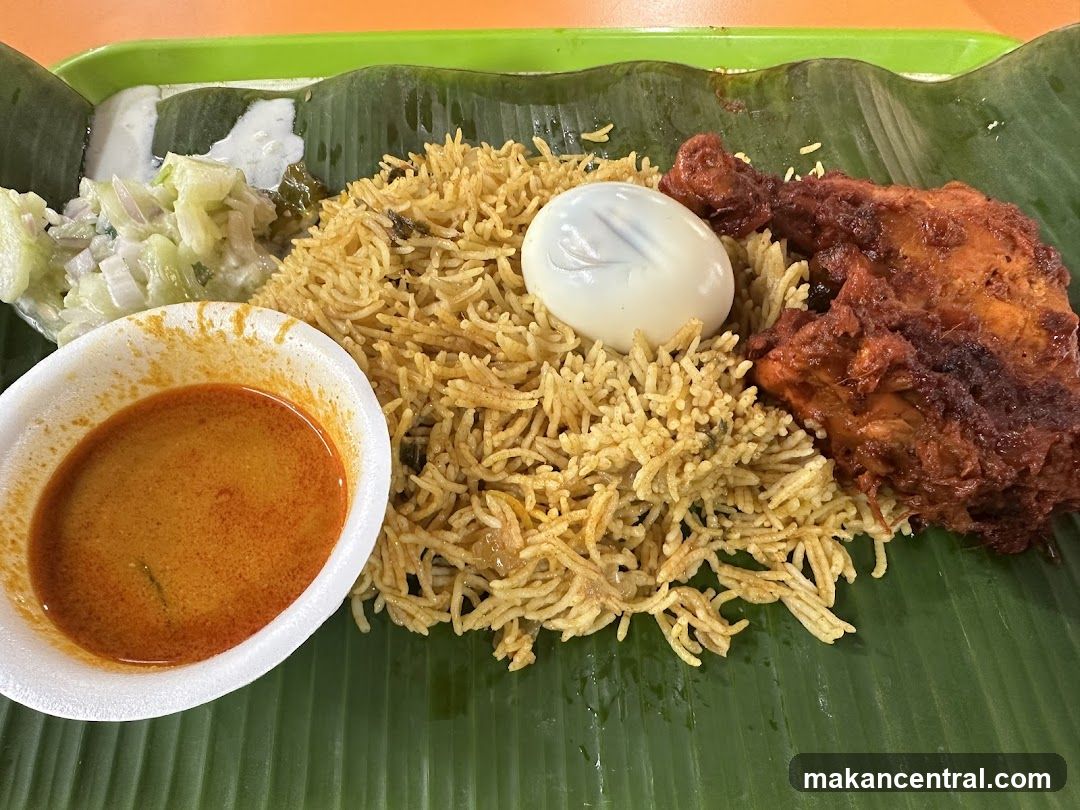 Chicken Biryani with Sides