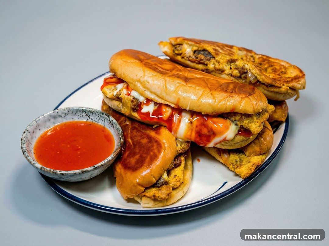 Sandwiches with Dipping Sauce
