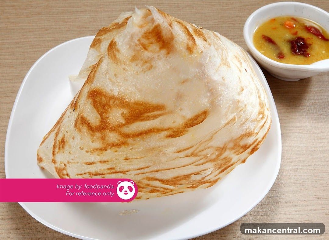 Roti Canai with Curry