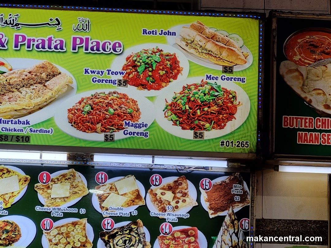 Prata Place Menu