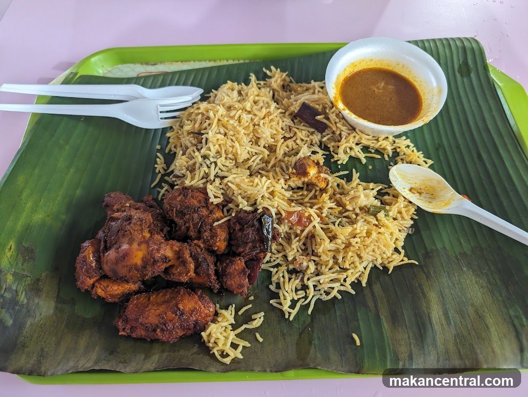Chicken Biryani with Curry