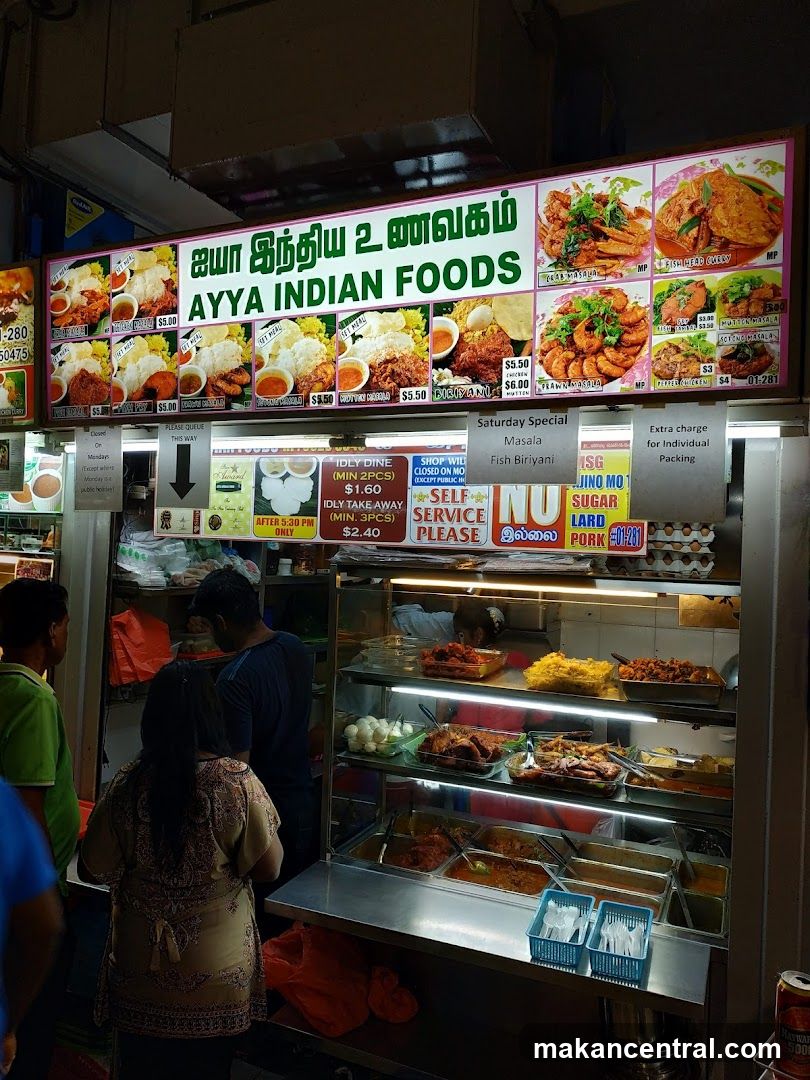 Ayya Indian Foods Stall