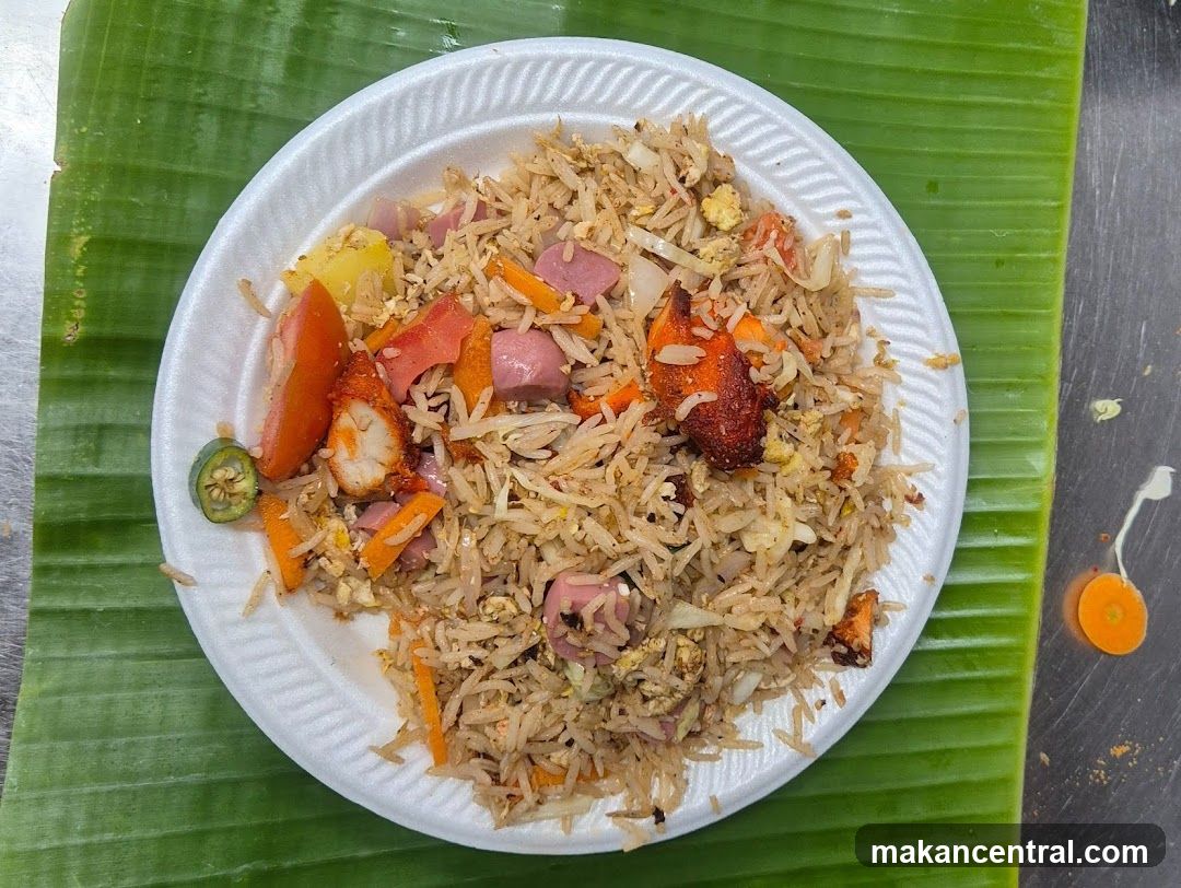 Fried Rice with Chicken and Sausage